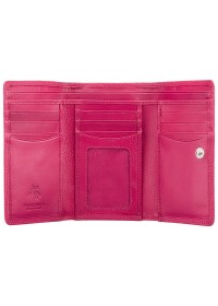 Розовый женский кошелек Visconti HT32 Picadilly c RFID (Fuchsia)