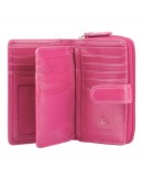 Фотография Женский розовый кошелек Visconti HT33 Madame c RFID (Fuchsia)