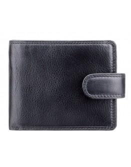 Черный мужской кошелек Visconti HT9 Sloan c RFID (Black)