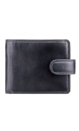 Черный мужской кошелек Visconti HT9 Sloan c RFID (Black)