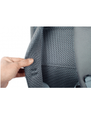Фотография Серый мужской тканевый вместительный рюкзак K-1002GR
