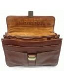 Фотография Коричневый кожаный мужской элегантный портфель Katana K36804-3