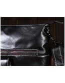 Фотография Темно-коричневая мужская сумка через плечо L-0023