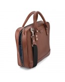 Фотография Мужской кожаный портфель коричневый Limary LC601