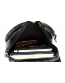 Фотография Черный мужской рюкзак, на одну шлейку M38-3313A