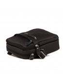 Фотография Черная небольшая мужская сумочка на плечо M38-3922A