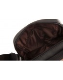 Фотография Черная небольшая мужская сумочка на плечо M38-3922A