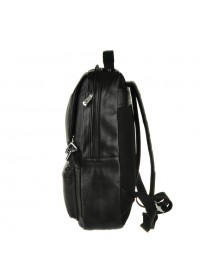 Рюкзак кожаный черного цвета мужской M423A