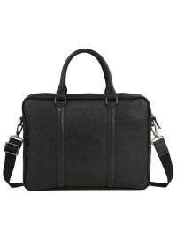 Черная мужская кожаная сумка, портфель M47-21514-1A