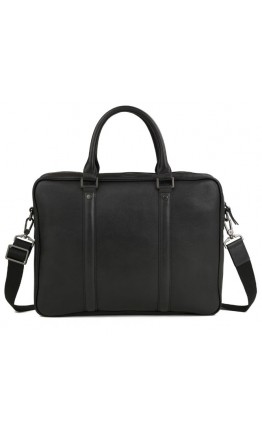 Черная мужская кожаная сумка, портфель M47-21514-1A