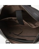 Фотография Черная мужская кожаная сумка, портфель M47-21514-1A