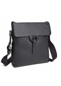 Черная мужская кожаная сумка, интересный дизайн M47-22440A