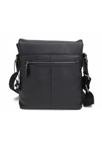 Черная мужская кожаная сумка, интересный дизайн M47-22440A