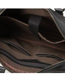 Фотография Сумка мужская черная портфель кожаный M47-22474A