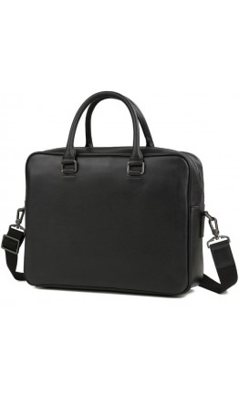 Кожаная сумка черного цвета мужская M47-22685-1A