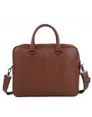 Фотография Кожаная сумка коричневого цвета мужска M47-22685-1C