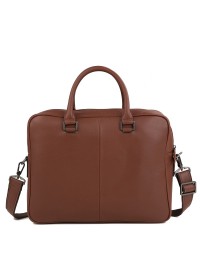Кожаная сумка коричневого цвета мужска M47-22685-1C