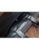 Фотография Кожаный черный портфель сумка мужская M5861-3A