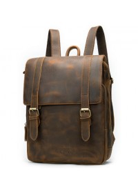 Винтажный коричневый мужской рюкзак M5888R