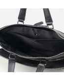 Фотография Черная мужская кожаная сумка для документов M664-4A