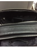 Фотография Черная сумка на плечо, мужская с ручкой M711-3A