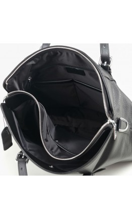 Черная мужская повседневная кожаная сумка M770-3A