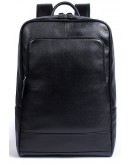 Фотография Черный кожаный рюкзак из натуральной кожи M8110A