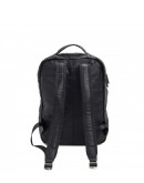 Фотография Черный кожаный мужской рюкзак M864A