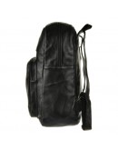 Фотография Мужской рюкзак кожаный сумка черного цвета M8685A
