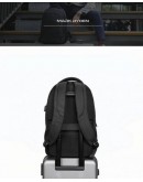 Фотография Черный удобный рюкзак MARK RYDEN URBAN MR9010 BLACK
