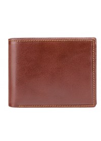 Коричневый кошелек для мужчины Visconti MZ4 Lazio c RFID (Italian Brown)