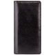 Черное кожаное портмоне Visconti MZ6 Turin c RFID (Italian Black)
