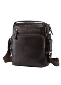 Вместительная коричневая мужская сумка NM17-0097-5C