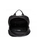 Фотография Черный рюкзак из гладкой натуральной кожи NM17-1281-3A
