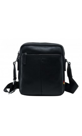 Черная мужская плечевая сумка NM17-9131-2A
