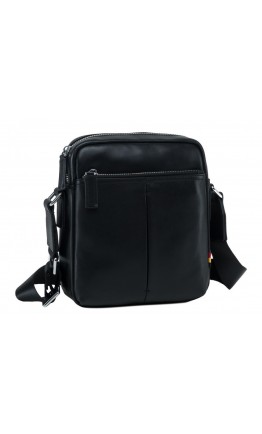 Черная мужская плечевая сумка NM17-9131-2A