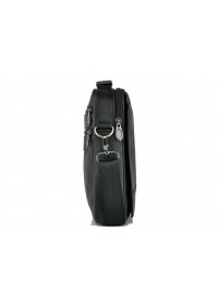 Черная мужская удобная небольшая сумка на плечо NM24-213A