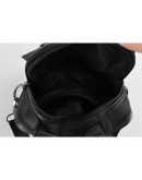 Фотография Черная мужская удобная небольшая сумка на плечо NM24-213A