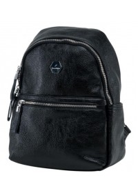 Рюкзак кожаный черный женский Olivia Leather NWBP27-8821A-BP