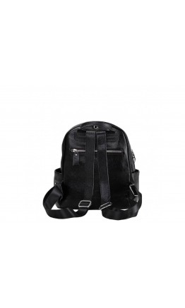 Кожаный черный женский рюкзачек NWBP27-8826A-BP
