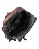 Фотография Текстильный мужской рюкзак черного цвета OEM-9031A