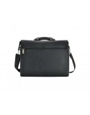 Фотография Кожаный черный портфель для мужчин HT P2880-1 BLACK