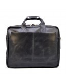 Фотография Кожаная черная деловая сумка для ноутбука Tarwa RA-1019-4lx