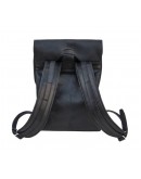 Фотография Черный кожаный брутальный мужской рюкзак Tarwa RA-9001-4lx
