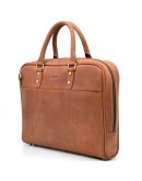 Фотография Кожаная коричневая сумка из натуральной кожи Tarwa RB-4765-4lx