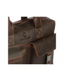 Фотография Коричневая кожаная мужская городская сумка Royal RB058R