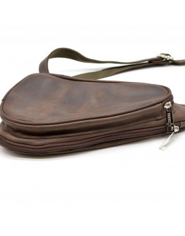 Коричневый мужской рюкзак на одно плечо Tarwa RC-3026-3md