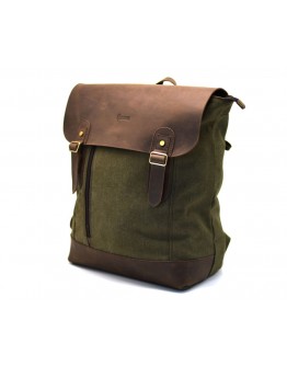 Рюкзак из прочной ткани и натуральной кожи Tarwa RC-3880-H