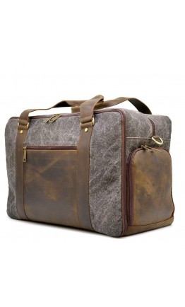 Серо-коричневая мужская дорожная сумка Tarwa RG-3032-4lx