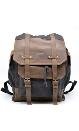 Серый мужской вместительный тканевый рюкзак Tarwa RG-6680-4lx